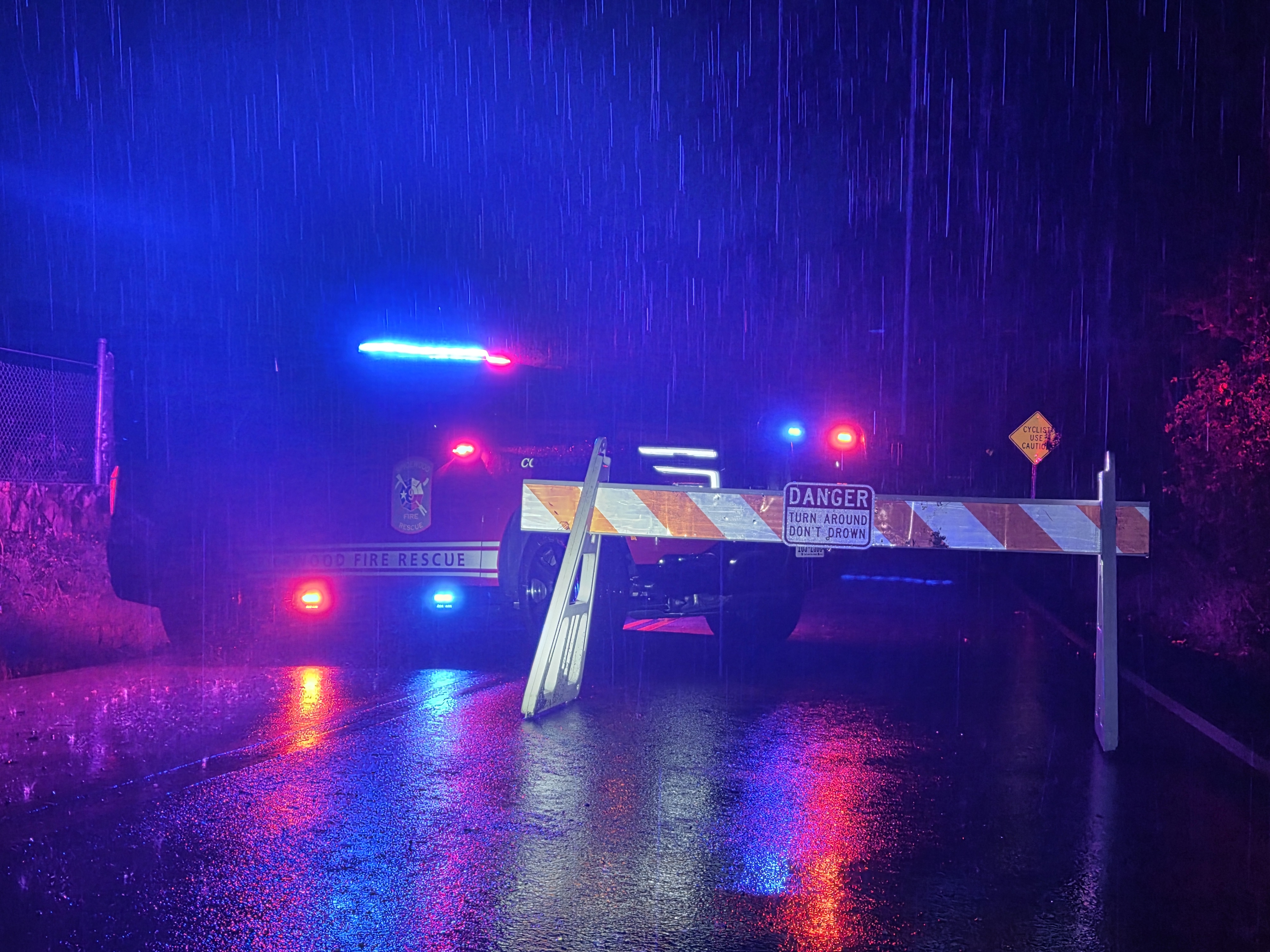 Turn Around, Don't Drown - do not drive through flooded roadways