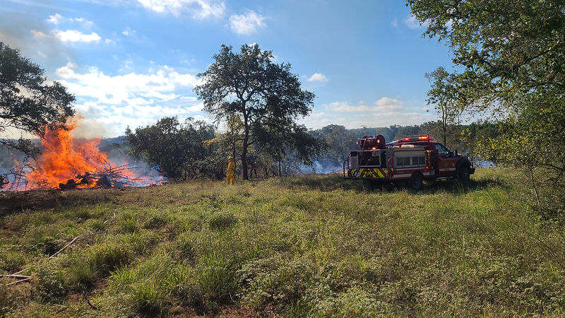 Spicewood Fire Rescue responding to an incident