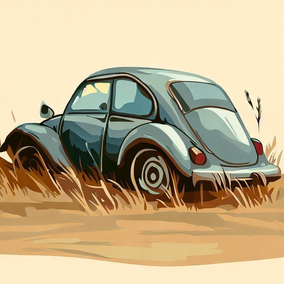 Vehicles on Grass